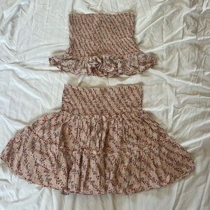 And skirt and tub top set